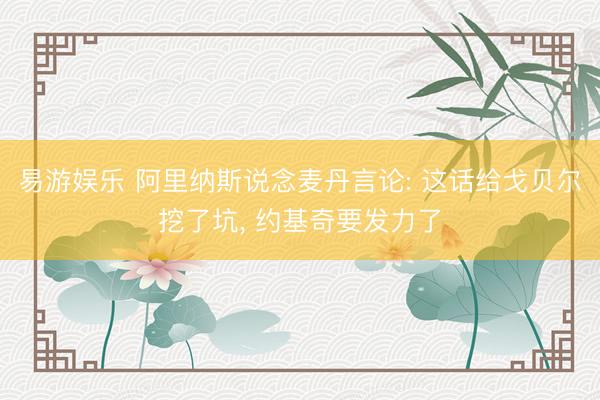 易游娱乐 阿里纳斯说念麦丹言论: 这话给戈贝尔挖了坑, 约基奇要发力了